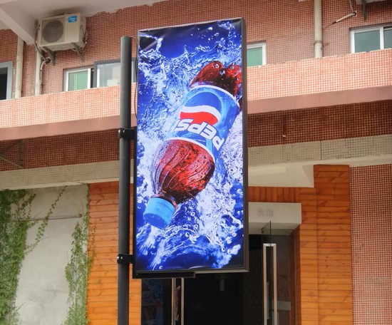 Banner-Solar-LED-Outdoor-Lamp-Pole-Advertising-Backlit-Film-PVC-Media-Flex-Light-Box
