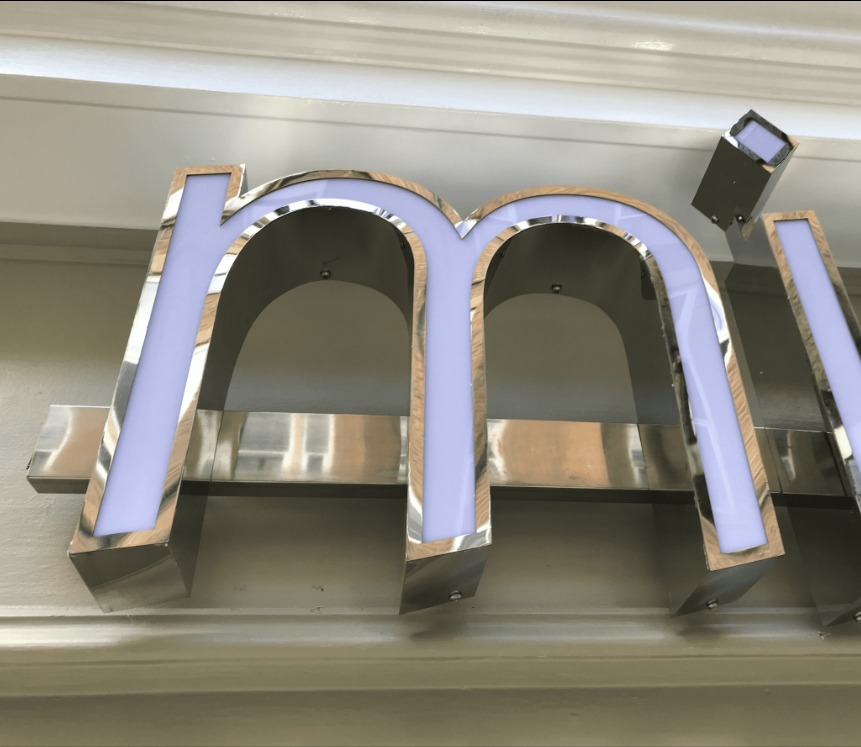 3D Metal Letters